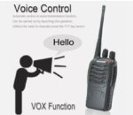 ⁦برقيات جهاز اتصال لاسلكي المحمول قطعتان Baofeng BF-888S 16 قناة UHF 400-470MHz⁩ - الصورة ⁦2⁩