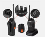 ⁦برقيات جهاز اتصال لاسلكي المحمول قطعتان Baofeng BF-888S 16 قناة UHF 400-470MHz⁩ - الصورة ⁦5⁩