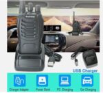 ⁦برقيات جهاز اتصال لاسلكي المحمول قطعتان Baofeng BF-888S 16 قناة UHF 400-470MHz⁩ - الصورة ⁦6⁩