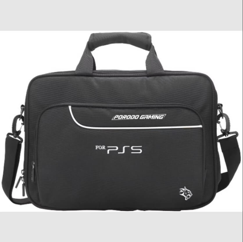 11124-products-6887be305bcb2.jpeg حقيبة للبلايستيشن بورودو لايف ستايل لجهاز بلاي ستيشن 5، مساحة تخزين واسعة، تصميم مقبض مريح، حزام كتف قابل للتعديل، إغلاق بسحا - الصورة 1