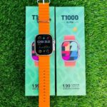 ساعة ذكية Generic T1000 Ultra Smart Watch NFC Bluetooth Wireless Charging Sport Smart Watch