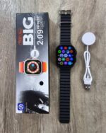 ⁦ساعة ذكية T900 فائقة الحجم 2.09 بوصة مع شاشة لا نهائية ومكالمات بلوتوث ومتعددة الوظائف⁩ - الصورة ⁦2⁩