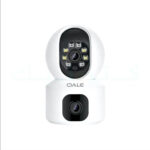 كاميرا مراقبة مزدوجة OALE iHome 03 بدقة 1080 بكسل وزاوية 360 درجة تدعم الرؤية الليلية واكتشاف الحركة والمكالمات الصوتية