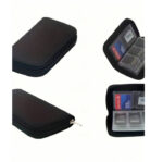 ⁦حقيبة تخزين بطاقات متعددة الوظائف من PVC – قطعة واحدة لحفظ بطاقات الكاميرا وذاكرة CF وSD⁩ - الصورة ⁦4⁩