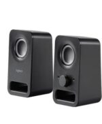 ⁦مكبرات الصوت من لوجتك Z150 لتشغيل الوسائط المتعددة ميدنايت أسود داكن مكبر صوت⁩ - الصورة ⁦5⁩