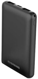 ⁦بور بنك محمول صغير بقوة 5000 ملي امبير Riversong POWERBANK Nemo 05 PB66 أسود⁩ - الصورة ⁦2⁩