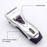 ⁦جيباس ماكينة حلاقة قابلة للشحن للرجال ، فضي / أسود GSR8695⁩ - الصورة ⁦2⁩