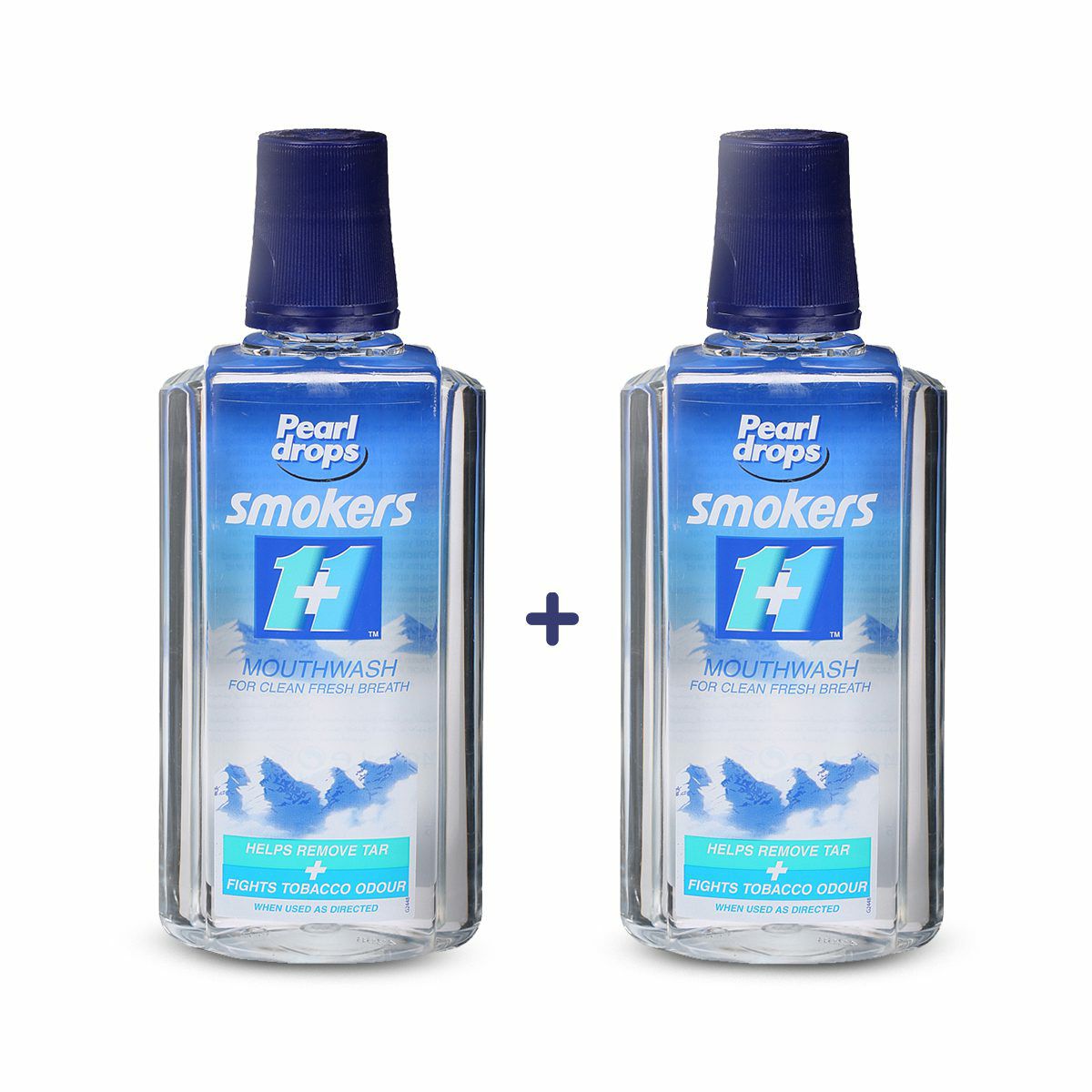 21202.jpg سائل غسول الفم للمدخنين 2 قطع 400 مل pearl drops - الصورة 1