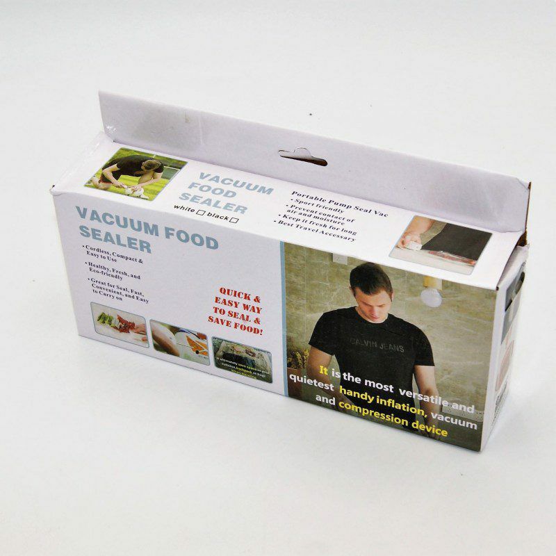 21304.jpg جهاز صغير لنفخ اكياس الطعام ونفخ الكرة متعدد الاستعمال VACUUM FOOD SEALER - الصورة 1