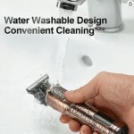 ⁦مكينة حلاقة تحديد احترافية وللاماكن الحساسة بشاشة رقميه مع شفرات ماكينة حلاقة⁩ - الصورة ⁦3⁩