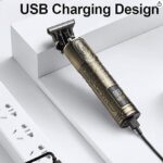 ⁦مكينة حلاقة تحديد احترافية وللاماكن الحساسة بشاشة رقميه مع شفرات ماكينة حلاقة⁩ - الصورة ⁦4⁩