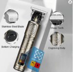 ⁦مكينة حلاقة تحديد احترافية وللاماكن الحساسة بشاشة رقميه مع شفرات ماكينة حلاقة⁩ - الصورة ⁦8⁩