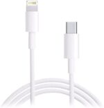 ⁦كيبل لنقل بيانات فقط ايفون من تايب سي الى لايتننج تقليد درجة اولى1متر type-c to Lightning Cable White⁩ - الصورة ⁦2⁩