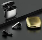 ⁦سماعة بلوتوث معدنية جودة صوت عالية الدقة RECCI REP-W42 فضي⁩ - الصورة ⁦3⁩