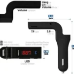 ⁦MP3 بلوتوث للسيارات G7⁩ - الصورة ⁦5⁩