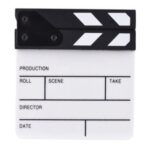 ⁦لوحة مؤشر قطع مشاهد الأكشن أبيض/أسود⁩ - الصورة ⁦2⁩