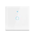 ⁦مفتاح كهرباء ذكي واي فاي يعمل باللمس يدعم اليكسا وجوجل هوم (نقطة واحدة) المنزل الذكي نقاط ذكيه ساكت كهرباء⁩ - الصورة ⁦3⁩