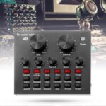 ⁦ميكسر كرت صوت V8  لايف أسود مكسر مغير الصوت مغير صوت⁩ - الصورة ⁦5⁩