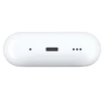 ⁦سماعات اذن لاسلكية برو 2، باس عميق، شحن لاسلكي، بطارية 20 ساعة، بلوتوث، بورودو ازرق – ابيض⁩ - الصورة ⁦5⁩