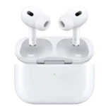 ⁦سماعات اذن لاسلكية برو 2، باس عميق، شحن لاسلكي، بطارية 20 ساعة، بلوتوث، بورودو ازرق – ابيض⁩ - الصورة ⁦7⁩