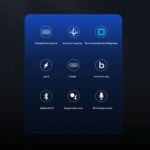 ⁦شاحن سيارة ذكي من بورودو ، جهاز إرسال FM مع منفذ PD 24 وات  QC3.0 مع بلوتوث ام بي ثري⁩ - الصورة ⁦3⁩