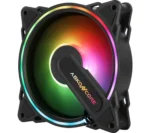 ⁦مراوح كمبيوتر جيمنج مراوح بي سي مروحة ABKONCORE HR120 (عبوة من 3 قطع) - مروحة 120 ملم A-RGB للصندوق⁩ - الصورة ⁦2⁩