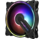 ⁦مراوح كمبيوتر جيمنج مراوح بي سي مروحة ABKONCORE HR120 (عبوة من 3 قطع) - مروحة 120 ملم A-RGB للصندوق⁩ - الصورة ⁦3⁩