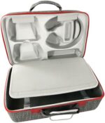 ⁦حقيبة Dead Skull Hardshell PS5 ، مادة داخلية ناعمة ، حزام كتف قابل للتعديل ، وسادة متسعة شنطة بلايستيشن حقيبة بلاستيشن⁩ - الصورة ⁦4⁩