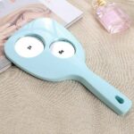 ⁦مرايا صغيرة محمولة على الوجهين ومقبض محمول باليد تحمل صالون تجميل الأسنان صغير (جامه مراه مرآه )⁩ - الصورة ⁦2⁩