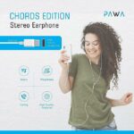 ⁦سماعة أذن سلكية تايب سي ستريو من سلسلة PAWA Chords مع موصل من النوع C وزر ضبط مستوى الصوت سماعة اذن سماعة سلكية⁩ - الصورة ⁦2⁩