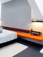 ⁦قطع تركيب مكعبات اللودو على شكل سيف الساموراي للزينه مكاتة ولعب الاطفال طول السيف 40 سم⁩ - الصورة ⁦4⁩