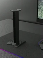 ⁦ستاند سماعة حامل سماعة ألعاب مبسط إطار الدعم قطعة واحدة تعليق السماعة⁩ - الصورة ⁦3⁩