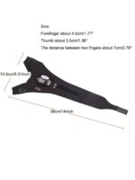 ⁦قفازات مزودة ب اضاءة لتسهيل عملية الصيانة في الاماكن المظلمة قفاز زوج 2 قطعة اصلاح مع ليد مصباح يدوي قفازات طقم⁩ - الصورة ⁦4⁩