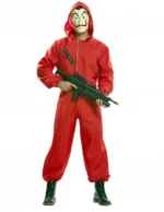 ⁦زي مع القناع بنمط مسلسل البرفسور قياس XL لاكاسا دي بابيل بروفيسور La Case De Papel⁩ - الصورة ⁦4⁩