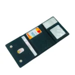 ⁦محفظة حامل بطاقات ماجسيف 8 في 1 من ليفيلو ميدل - أسود⁩ - الصورة ⁦3⁩