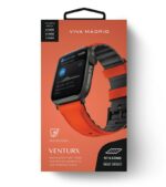 VENTURX SPORT SGS حزام ساعة أبل الطبي المبشور مقاس 45/44/42 ملم - Org سوار ساعة