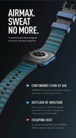 ⁦VENTURX SPORT SGS حزام ساعة أبل الطبي المبشور مقاس 45/44/42 ملم - Org سوار ساعة⁩ - الصورة ⁦4⁩