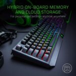 ⁦كيبورد جيمنج ميكانيكي Razer BlackWidow: مفاتيح ميكانيكية خضراء -إضاءة Chroma RGB - ريزر (اوبن بوكس)⁩ - الصورة ⁦5⁩
