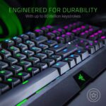 ⁦كيبورد جيمنج ميكانيكي Razer BlackWidow: مفاتيح ميكانيكية خضراء -إضاءة Chroma RGB - ريزر (اوبن بوكس)⁩ - الصورة ⁦7⁩
