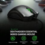 ⁦ماوس للألعاب من ريزر RAZER DEATHADDER WHITE EDITION ماوس جيمنج ماوس العاب ماوس احترافي⁩ - الصورة ⁦7⁩