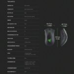 ⁦ماوس للألعاب من ريزر RAZER DEATHADDER WHITE EDITION ماوس جيمنج ماوس العاب ماوس احترافي⁩ - الصورة ⁦8⁩