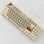 ⁦كيبورد جيمنج ميكانيكي سوتش احمر لوحة مفاتيح ألعاب ميكانيكية MageGee 75% مع مفتاح أحمر/بني 87 مفتاحًا بإضاءة خلفية LED مدمجة T⁩ - الصورة ⁦2⁩