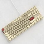 ⁦كيبورد جيمنج ميكانيكي سوتش احمر لوحة مفاتيح ألعاب ميكانيكية MageGee 75% مع مفتاح أحمر/بني 87 مفتاحًا بإضاءة خلفية LED مدمجة T⁩ - الصورة ⁦5⁩