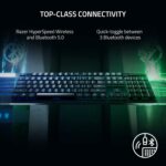 ⁦كيبورد جيمنج ميكانيكي ريزر لوحة مفاتيح الألعاب اللاسلكية Razer DeathStalker V2 Pro (الكيبورد بلوتوث وسلكي فقط) (اوبن بوكس)⁩ - الصورة ⁦3⁩