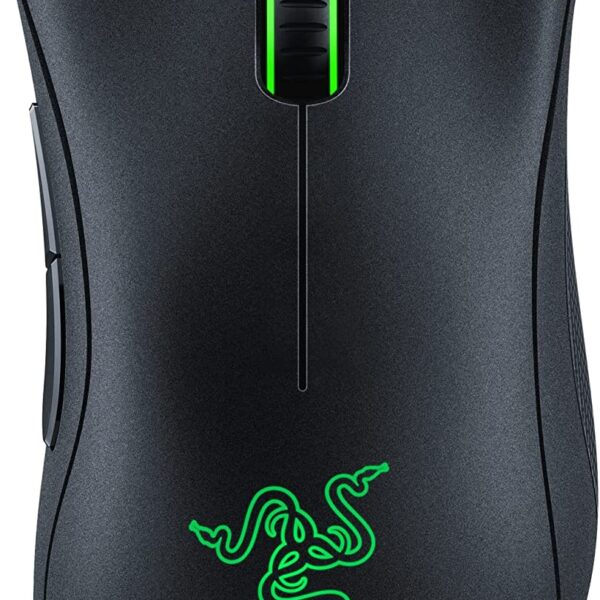 ماوس جيمنج ريزر ماوس الألعاب Razer DeathAdder Essential: مستشعر بصري 6400 نقطة في البوصة - 5 أزرار قابلة للبرمجة (اوبن بوكس)