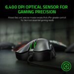 ⁦ماوس جيمنج ريزر ماوس الألعاب Razer DeathAdder Essential: مستشعر بصري 6400 نقطة في البوصة - 5 أزرار قابلة للبرمجة (اوبن بوكس)⁩ - الصورة ⁦2⁩