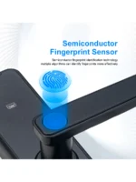 ⁦قفل الباب ذكي قفل , بصمة قفل الباب بدون مفتاح مدخل قفل الباب ذكي الى امامي بوابة بصمات قفل الباب مع بصمة , تطبيق , مش⁩ - الصورة ⁦5⁩