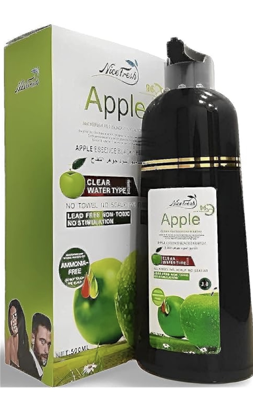 Screenshot شامبو صبغة الشعر من أبل، أسود طبيعي 2.0، - الصورة 1