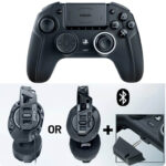 ⁦جهاز تحكم وحدة تحكم ناكون ريفولوشن 5 برو باللون الأبيض للبلايستيشن5⁩ - الصورة ⁦6⁩