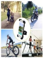 ⁦حامل هاتف الدراجة النارية حامل هاتف دراجة نارية مع دعم GPS - مثبت مضاد للانزلاق للدراجات الهوائية والرياضية! 📱🔥⁩ - الصورة ⁦2⁩